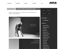 Tablet Screenshot of blog.mola-light.com